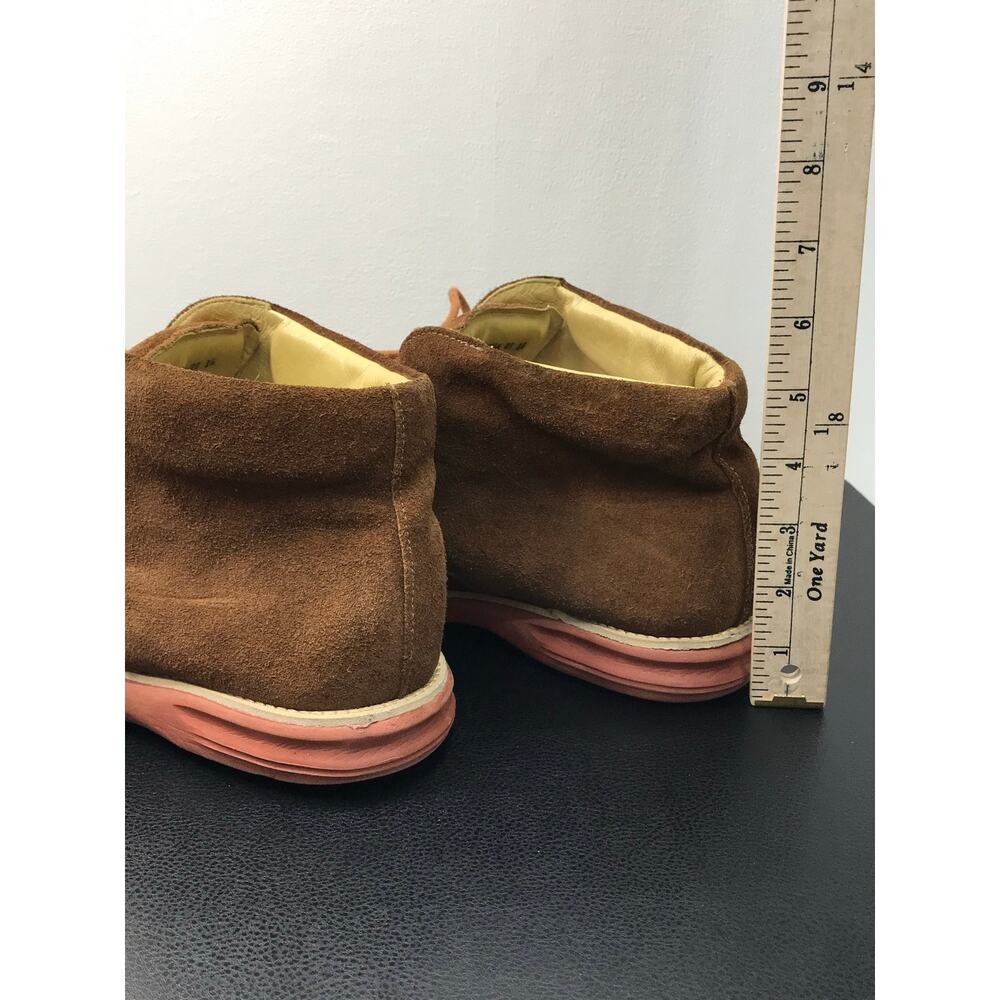 Martin Dingman 10.5 Country Wear Brown Suede Leather Lace Up Chukka Boots - Picture 12 of 16